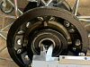 Диск колеса передний алюминиевый на спицах 1.60 - 17" цвет черный, дисковый тормоз ось 15мм Питбайк-5