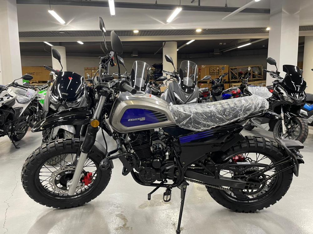 Мотоцикл FUEGO RAMBOLOR 250 (SCRAMBLER-R) синий