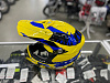 Мотошлем (кроссовый) Racer JK316 желтый/синий-2