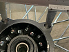 Диск колеса передний алюминиевый на спицах 1.60 - 17" цвет черный, дисковый тормоз ось 15мм Питбайк-1